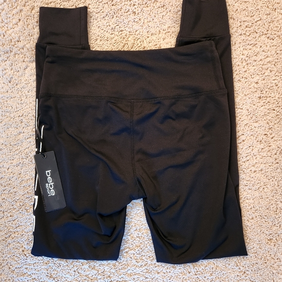 BeBe Sports Black & White Leggings Size Small - Picture 7 of 9